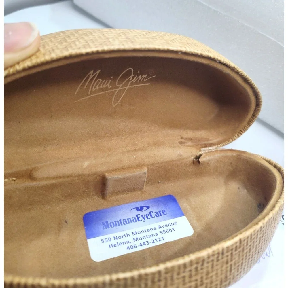 Maui Jim Punchbowl Full Rim Chocolate Fade Sunglasses Maui Rose  54-17 135 Italy